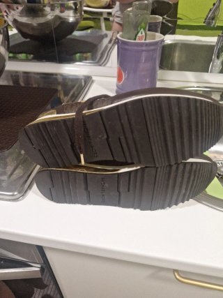Zapatillas Michael Kors Marrones y Doradas