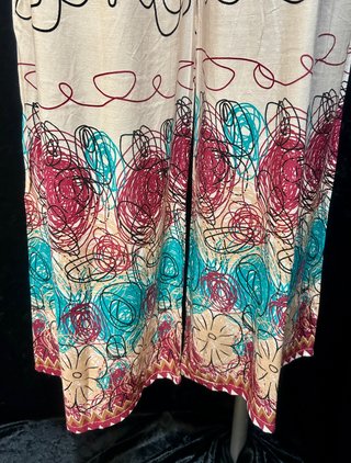 Pantalones anchos fluidos estampados
