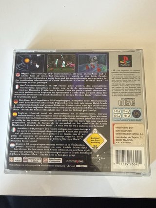 Crash Bandicoot 2 PS1 PAL