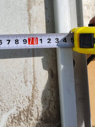Puerta blanca 73cm