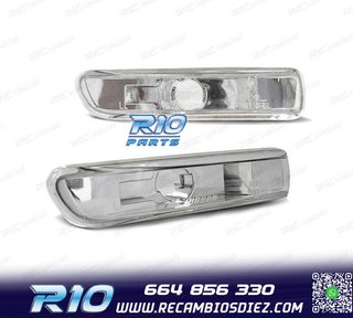 INTERMITENTES BMW E46 99-03 CROMADO