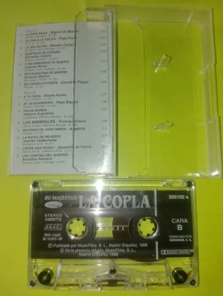 Cinta Cassette La Copla Vol.2