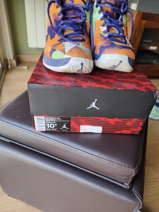 Jordan 29 Space Jam Naranja/Morado