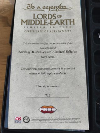 Lords of Middle-Earth Edición Limitada