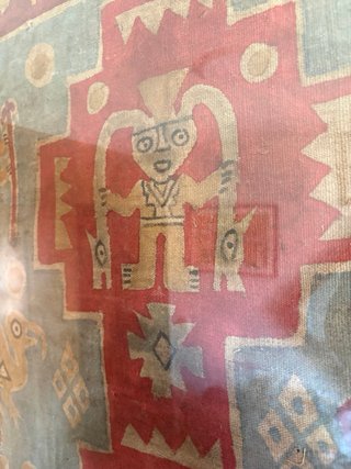 Tela precolombina cultura Mochica Perú