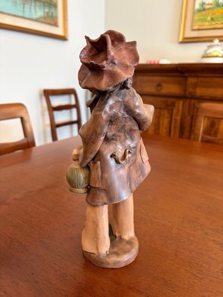 Statua vintage in terracotta di Falvo