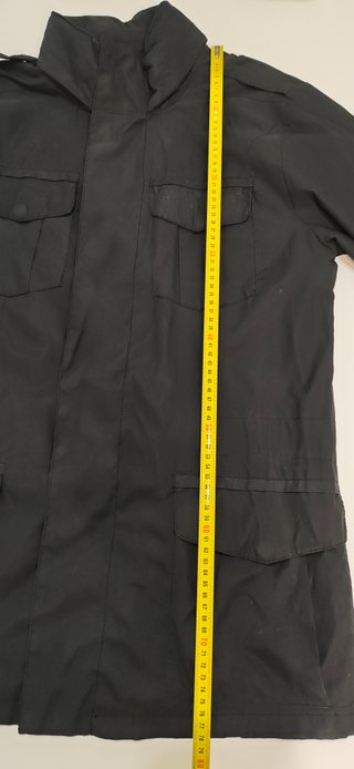 Parka Pepe Jeans Negra Talla S. Como Nueva