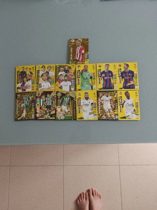 Pack 13 cromos fútbol Panini