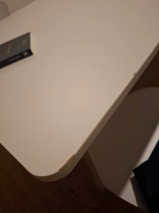 Mesa Comedor Ikea Madera y Blanca