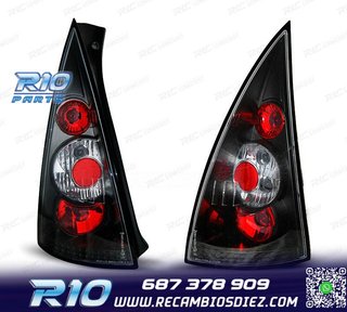 PILOTOS CITROEN C3 02-05 NEGROS