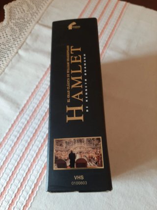 Hamlet VHS Kenneth Branagh Clásico