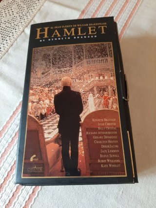 Hamlet VHS Kenneth Branagh Clásico