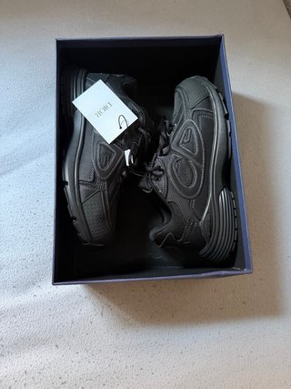 Zapatillas Dior B30 x Stone Island Negro