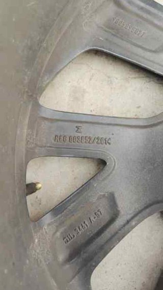 Llanta citroen 312573 7jx17 ch4-25 ds3 bluehdi