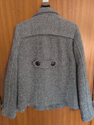 Chaqueta Bershka Tweed Doble Botonadura