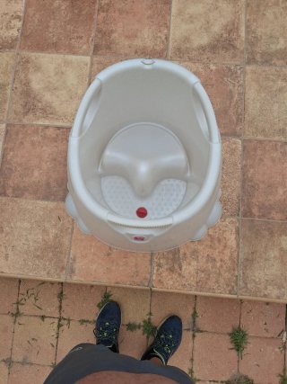 Bañera asiento para ducha bebé