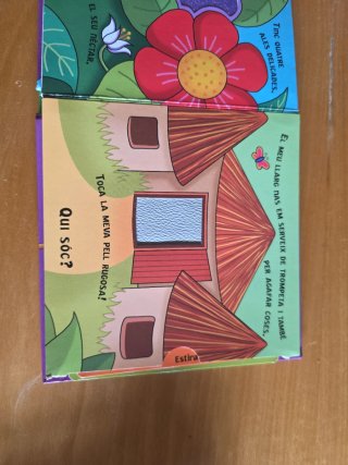 Libro para niños en catalan.