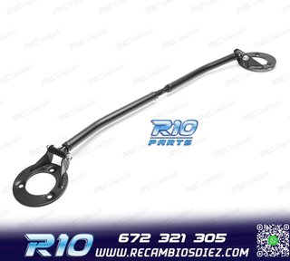 BARRA ESTABILIZADORA AJUSTABLE BMW E36 NEGRO ALUMINIO