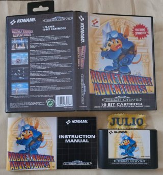 ROCKET KNIGHT ADVENTURES - MEGADRIVE