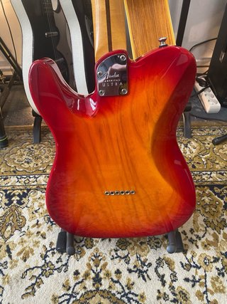 Fender Telecaster Ultra Red Plasma Burst