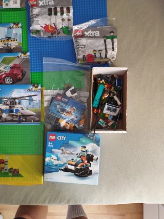 Lego city 6 vehiculos grandes acesorios ciudad etc