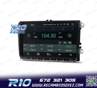 RADIO GPS ANDROID 14 PARA VOLKSWAGEN VW