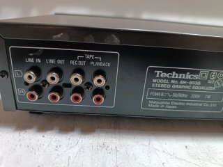 Ecualizador Technics SH-8038 sin sonido