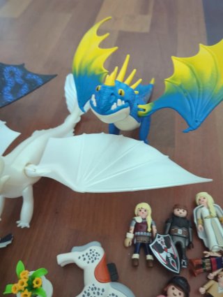 Lote Playmobil Variado Figuras y Dragones