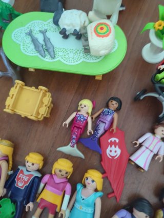 Lote Playmobil Variado Figuras y Dragones