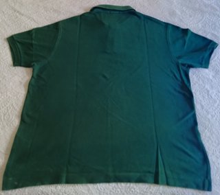 Polo Burberry Verde Manga Corta Talla L