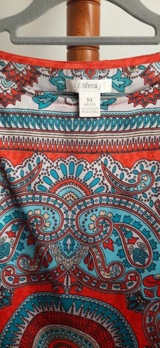 Caftán Sfera Estampado Multicolor Talla Única
