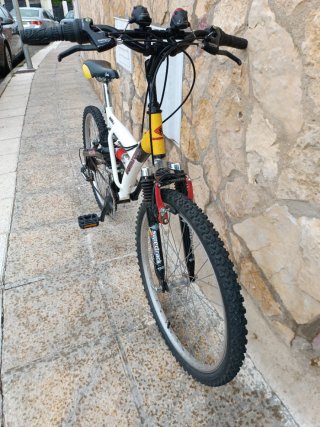 Bicicleta de Montaña con Amortiguación