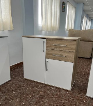 OFERTA!! Nuevo aparador blanco/cambria!!