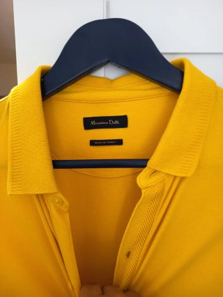 Polo Massimo Dutti Amarillo