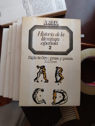 6 volúmenes Historia de la literatura española