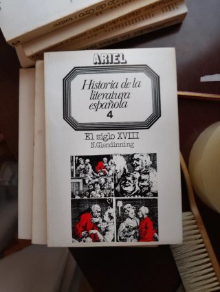6 volúmenes Historia de la literatura española