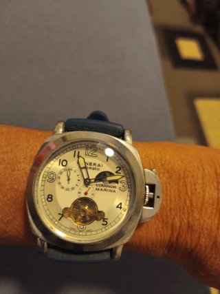 Panerai Luminor Marina Automático Esfera Blanca