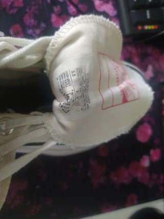 Zapatillas Converse plataforma blancas