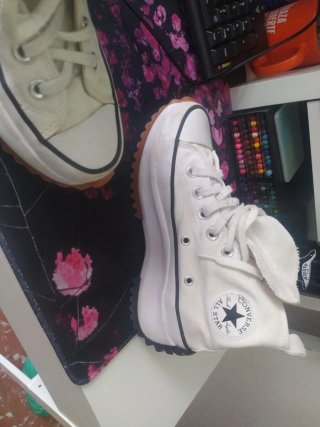 Zapatillas Converse plataforma blancas