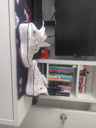Zapatillas Converse plataforma blancas