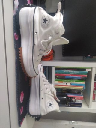 Zapatillas Converse plataforma blancas