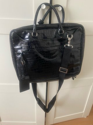 Bolso Porta Documentos Negro