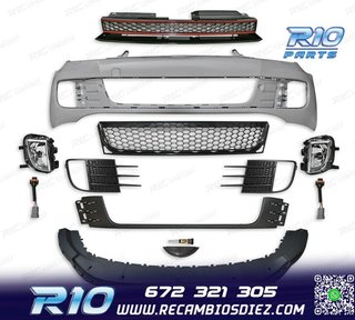 PARAGOLPES DELANTERO VOLKSWAGEN VW GOLF 6 08-12 LOOK GTI SRA