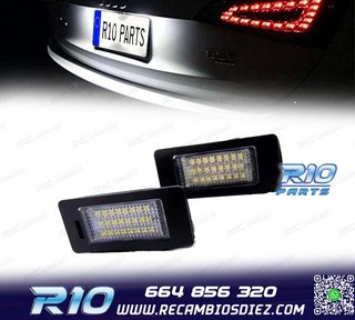 LUCES DE MATRÍCULA LED AUDI Q5 08-14