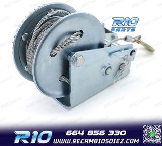 CABRESTANTE PROFESIONAL 1500KG Y 10 METROS