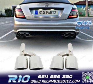 COLAS ESCAPE MERCEDES CLASE C W204 07-15 LOOK AMG 50X100