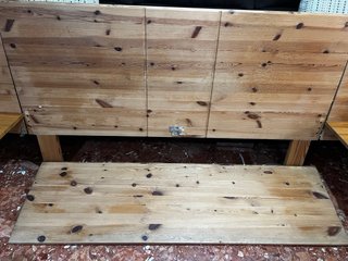 Cama 135cm con 2 bases
