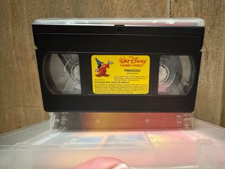 VHS Pinocho - Los Clásicos Disney