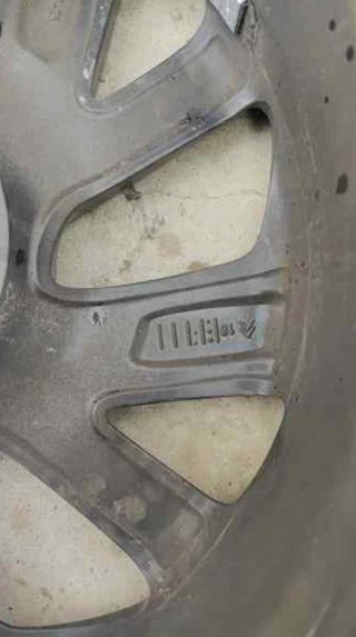 Citroen 312575 7jx17 ch4-25 llanta ds3 bluehdi