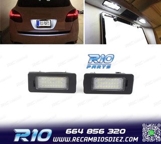 LUCES MATRÍCULA LED PORSCHE CAYENNE 10-15
